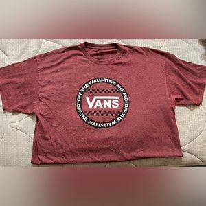 Vans men’s red xxl t-shirt